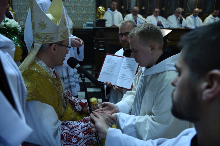 Święcenia kapłańskie w Szczyrzycu