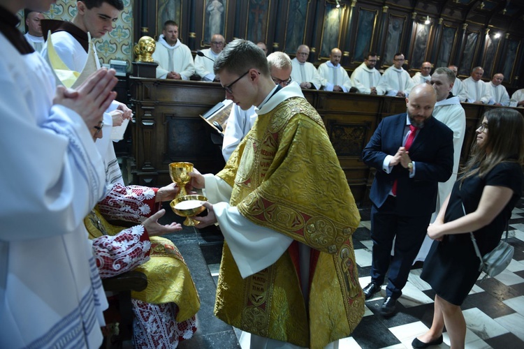 Święcenia kapłańskie w Szczyrzycu