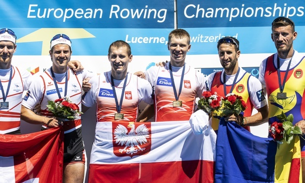 Triumf polskich wioślarzy