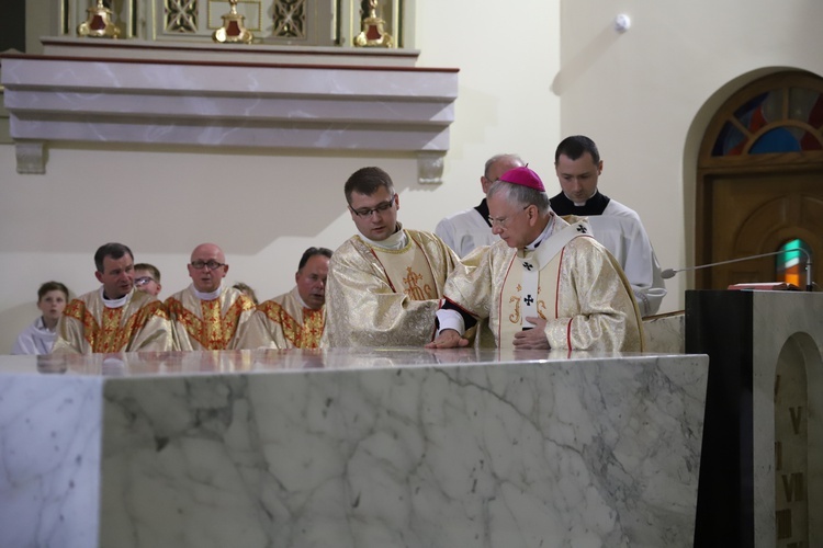 Konsekracja kościoła w Wysokiej koło Wadowic