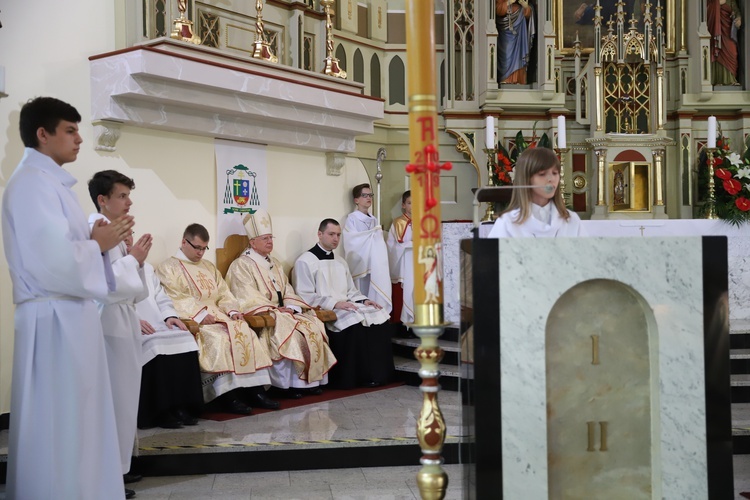 Konsekracja kościoła w Wysokiej koło Wadowic