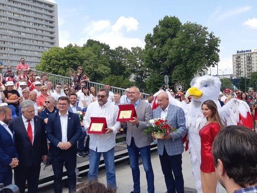 Aleja Gwiazd Siatkówki w Katowicach powiększyła się 7 nazwisk