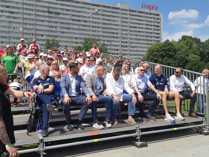 Aleja Gwiazd Siatkówki w Katowicach powiększyła się 7 nazwisk