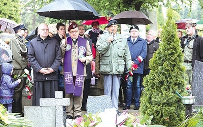 Ostatnie pożegnanie majora „Małego”.