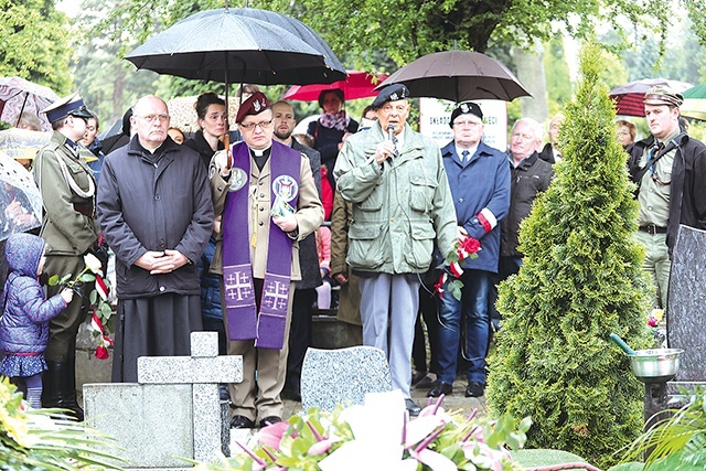 Ostatnie pożegnanie majora „Małego”.
