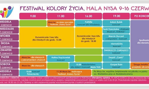 Festiwal "Kolory Życia" w Nysie