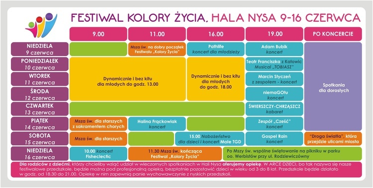 Festiwal "Kolory Życia" w Nysie