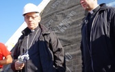 Kopułę katowickiej katedry odwiedził abp Wiktor Skworc