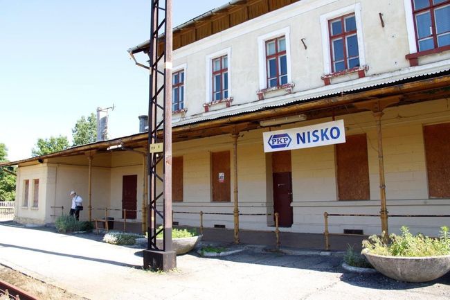 Nisko. Dworzec PKP.