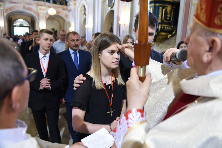 Bierzmowanie w Wojniczu