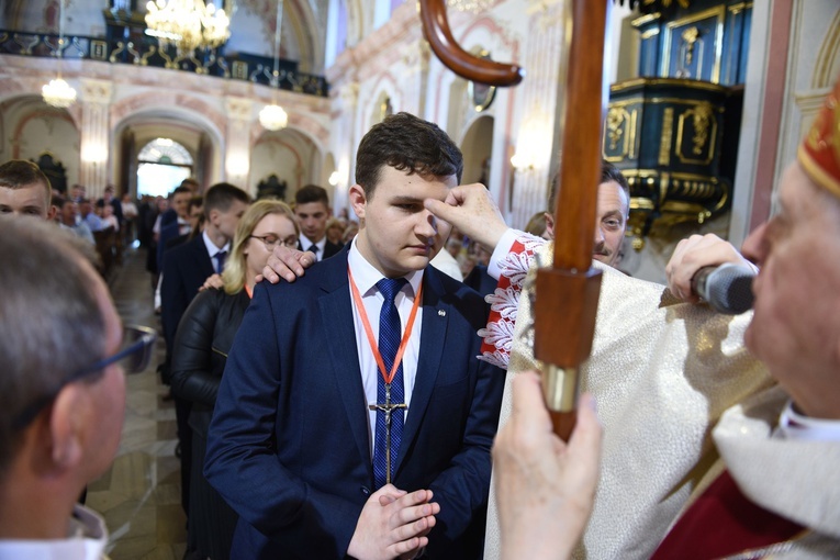 Bierzmowanie w Wojniczu