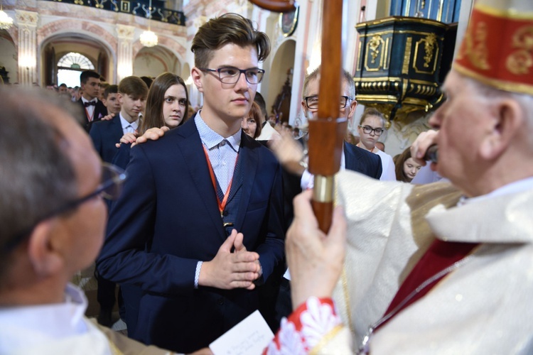 Bierzmowanie w Wojniczu