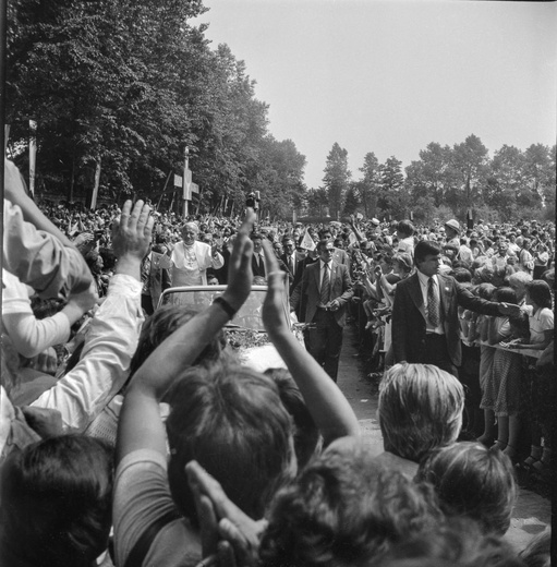 Papież Jan Paweł II w Mogile, 1979 r.