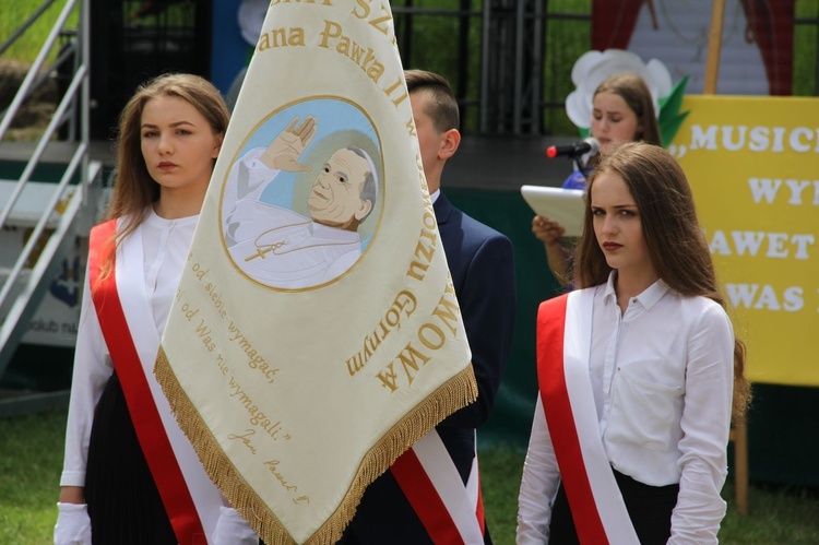 Gorzejowa - Jaworze Górne: Nadanie szkole imienia św. Jana Pawła II