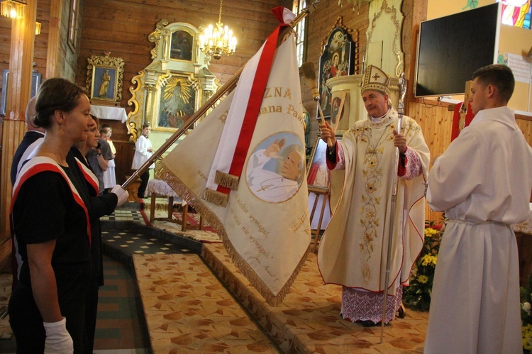 Gorzejowa - Jaworze Górne: Nadanie szkole imienia św. Jana Pawła II