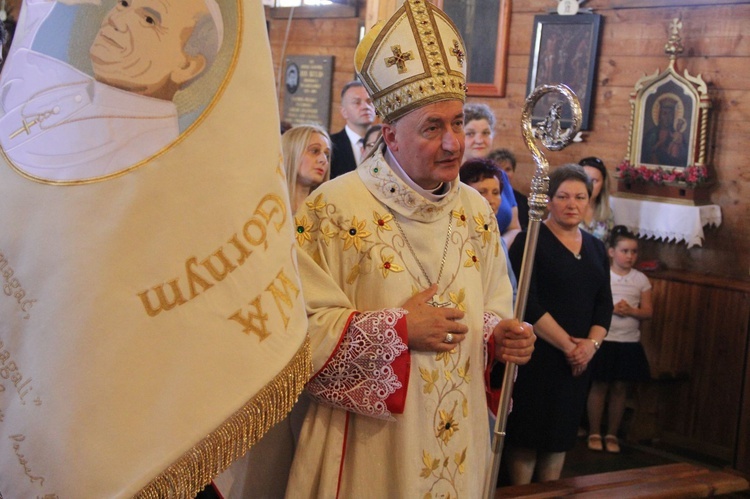 Gorzejowa - Jaworze Górne: Nadanie szkole imienia św. Jana Pawła II