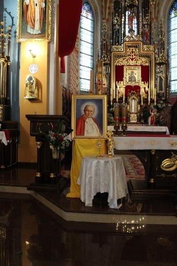 Relikwie św. Jana Pawła II w Szczawnicy