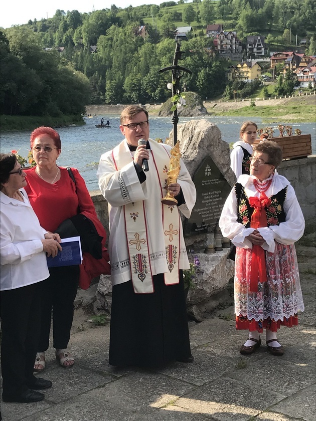 Relikwie św. Jana Pawła II w Szczawnicy