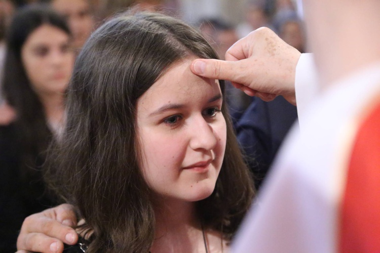 Bierzmowanie w Bogumiłowicach