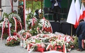 Poświęcenie pomnika pomordowanych żołnierzy "Bartka" w Starym Grodkowie