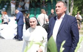 Poświęcenie pomnika pomordowanych żołnierzy "Bartka" w Starym Grodkowie
