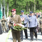 Poświęcenie pomnika pomordowanych żołnierzy "Bartka" w Starym Grodkowie