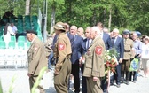 Poświęcenie pomnika pomordowanych żołnierzy "Bartka" w Starym Grodkowie