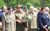 Poświęcenie pomnika pomordowanych żołnierzy "Bartka" w Starym Grodkowie