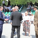 Poświęcenie pomnika pomordowanych żołnierzy "Bartka" w Starym Grodkowie