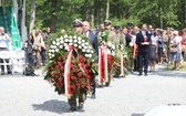 Poświęcenie pomnika pomordowanych żołnierzy "Bartka" w Starym Grodkowie