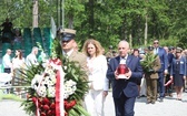 Poświęcenie pomnika pomordowanych żołnierzy "Bartka" w Starym Grodkowie