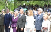 Poświęcenie pomnika pomordowanych żołnierzy "Bartka" w Starym Grodkowie
