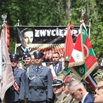 Poświęcenie pomnika pomordowanych żołnierzy "Bartka" w Starym Grodkowie