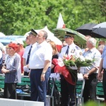 Poświęcenie pomnika pomordowanych żołnierzy "Bartka" w Starym Grodkowie