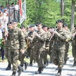 Poświęcenie pomnika pomordowanych żołnierzy "Bartka" w Starym Grodkowie