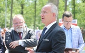 Poświęcenie pomnika pomordowanych żołnierzy "Bartka" w Starym Grodkowie