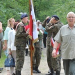 Poświęcenie pomnika pomordowanych żołnierzy "Bartka" w Starym Grodkowie