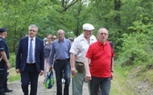 Poświęcenie pomnika pomordowanych żołnierzy "Bartka" w Starym Grodkowie
