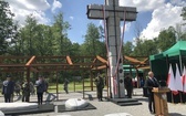 Poświęcenie pomnika pomordowanych żołnierzy "Bartka" w Starym Grodkowie
