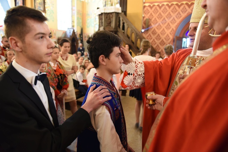 Bierzmowanie w Szczawnicy