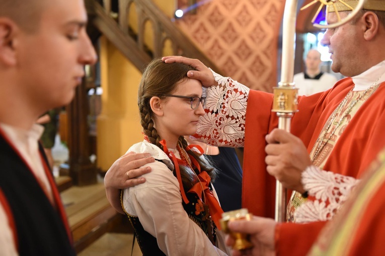 Bierzmowanie w Szczawnicy