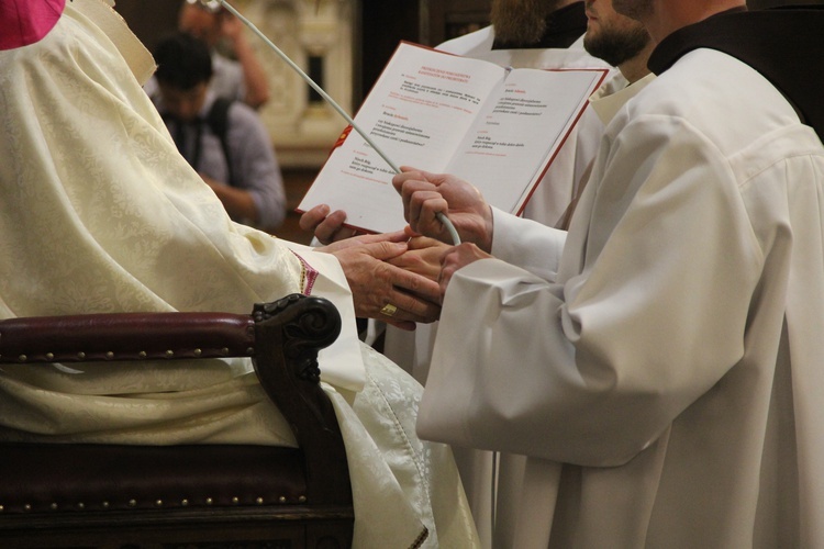 Panewniki. Święcenia u franciszkanów i cystersów