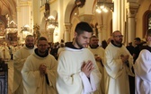 Panewniki. Święcenia u franciszkanów i cystersów