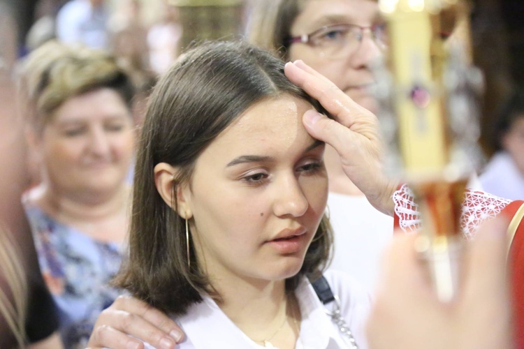 Bierzmowanie w Ciężkowicach