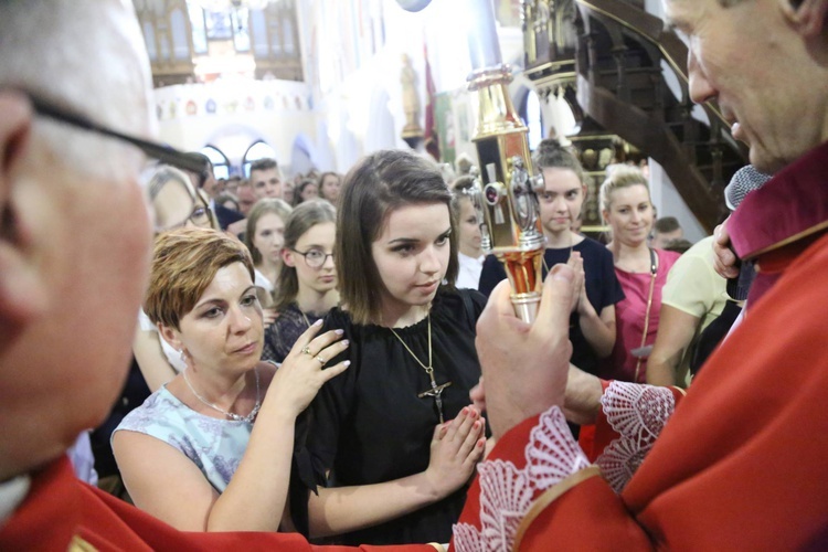 Bierzmowanie w Ciężkowicach