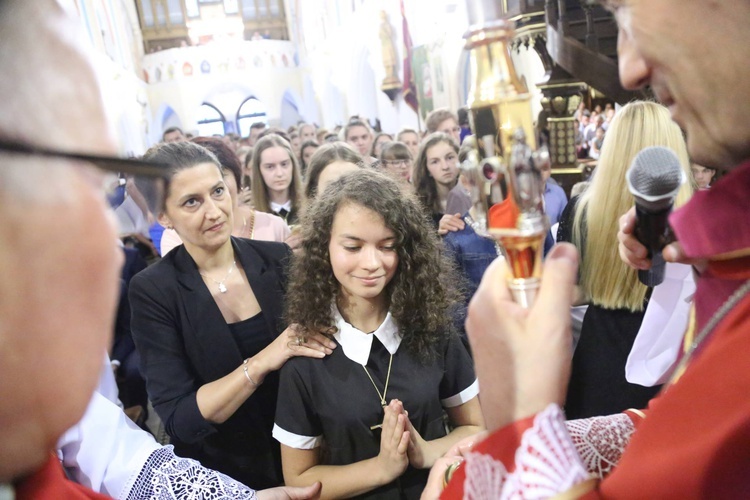 Bierzmowanie w Ciężkowicach