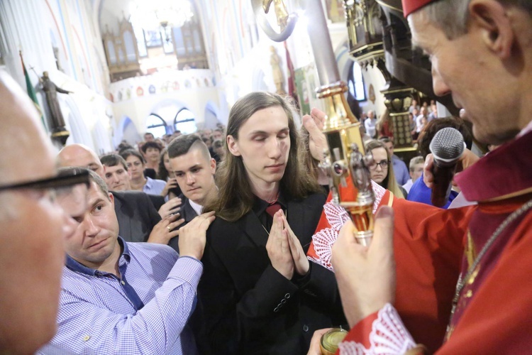 Bierzmowanie w Ciężkowicach