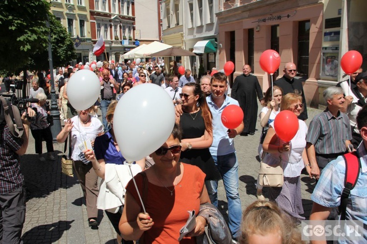 Marsz dla Życia i Rodziny w Zielonej Górze