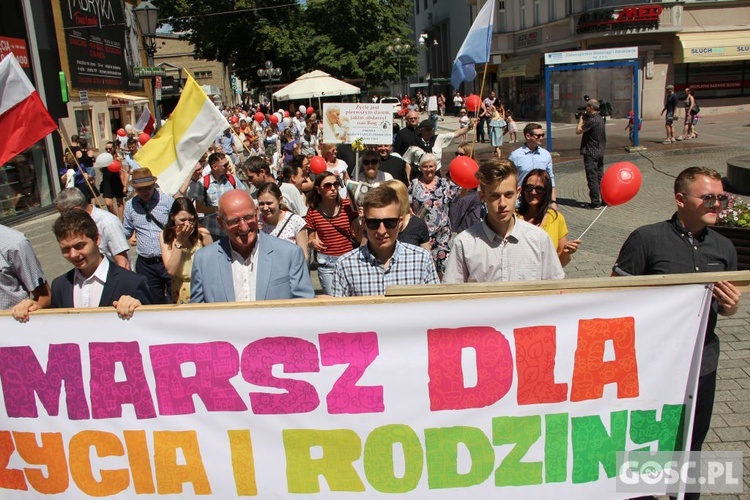 Marsz dla Życia i Rodziny w Zielonej Górze