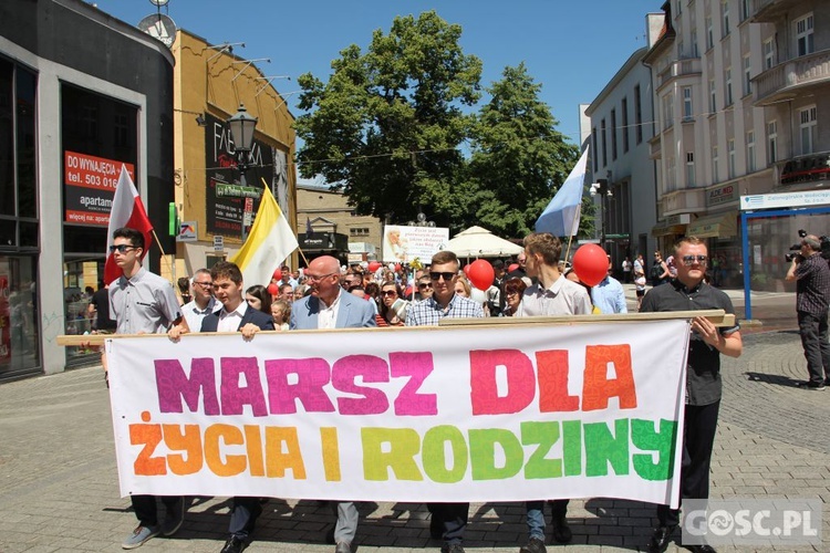 Marsz dla Życia i Rodziny w Zielonej Górze